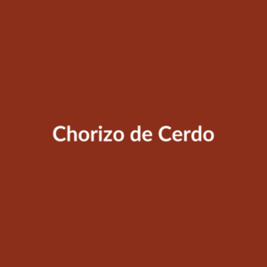 Chorizo de Cerdo
