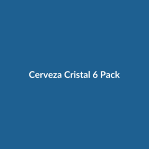 Cerveza Cristal 6 Pack