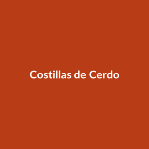 Costillas de Cerdo