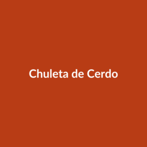 Chuleta de Cerdo